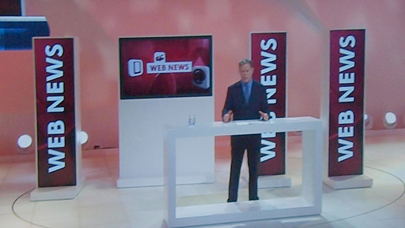 Illustration for article titled Volkswagen's Press Conference Had A Fake News Channel And It Was Dorky